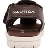 image:imageNautica Toddler Sandals  ClosedToe Athletic Summer Shoes for Boys amp Girls with Adjustable Straps Perfect for Active Play Toddler amp Little Kid SizesChocolate