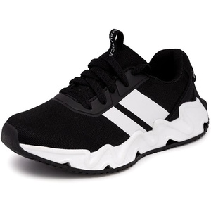 image:imageNautica Kids Running Sneakers  Comfortable Shoes for Boys and Girls  Sizes for Big amp Little Kids LaceUpBungee ManalapinBlack Whitewavy