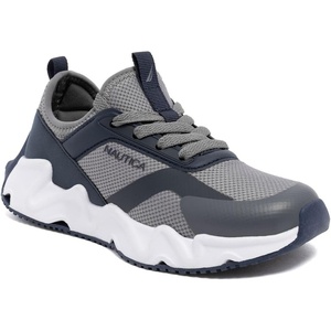 image:imageNautica Kids Running Sneakers  Comfortable Shoes for Boys and Girls  Sizes for Big amp Little Kids LaceUpBungee ManalapinNavy Multimaybella