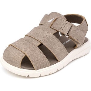 image:imageNautica Toddler Sandals  ClosedToe Athletic Summer Shoes for Boys amp Girls with Adjustable Straps Perfect for Active Play Toddler amp Little Kid SizesSand