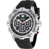 image:imageNautica Mens Stainless Steel Bracelet amp Black Silicone Strap Watch Model NAPNSS405