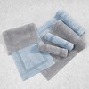 image:imageNautica  Bath Rugs Soft amp Absorbent Tufted Cotton Bath Mat OekoTex Certified Peniston Dark Grey 2PiecePeniston Blue