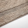 image:imageNautica  Bath Rugs Soft amp Absorbent Tufted Cotton Bath Mat OekoTex Certified Peniston Dark Grey 2PiecePeniston Brown