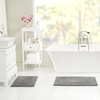 image:imageNautica  Bath Rugs Soft amp Absorbent Tufted Cotton Bath Mat OekoTex Certified Peniston Dark Grey 2PiecePeniston Dark Grey