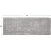 image:imageNautica  Bath Rugs Soft amp Absorbent Tufted Cotton Bath Mat OekoTex Certified Peniston Dark Grey 2PiecePeniston Pastel Grey