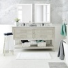 image:imageNautica  Bath Rugs Soft amp Absorbent Tufted Cotton Bath Mat OekoTex Certified Peniston Dark Grey 2PiecePeniston White