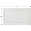 image:imageNautica  Bath Rugs Soft amp Absorbent Tufted Cotton Bath Mat OekoTex Certified Peniston Dark Grey 2PiecePeniston White