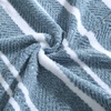 image:imageNautica  Bathroom Towels Soft Plush Washcloth Bath amp Hand Towel Set Highly Absorbent Yarn Dyed Terry Cotton Set of 6 College Dorm Room Essentials Belle Castle BlueCruise Along Blue
