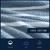 image:imageNautica  Bathroom Towels Soft Plush Washcloth Bath amp Hand Towel Set Highly Absorbent Yarn Dyed Terry Cotton Set of 6 College Dorm Room Essentials Belle Castle BlueCruise Along Blue