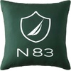 image:imageNautica  Decorative Pillow Soft amp Plush Printed Throw Pillow Square Pillow for Bed or Couch Sailor Stripe Blue 18 x 18N83 Boat Green