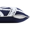 image:imageNautica  Decorative Pillow Soft amp Plush Printed Throw Pillow Square Pillow for Bed or Couch Sailor Stripe Blue 18 x 18Ships Wheel Blue