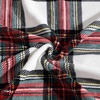 image:imageNautica  Fleece Throw Blanket for Couch 50x70 Ultra Soft Reversible Plush Blanket Lightweight Printed Throw Americana Decor Perfect for Sofa Bed Living Room BlueHillcrest PlaidSailor Stripe Red