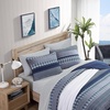 image:imageNautica  Queen Quilt Set Reversible Bedding with Matching Shams Plaid and Stripe Room Decor Lightweight Bed Set College Dorm Room Essentials Addison Blue