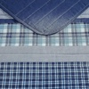 image:imageNautica  Queen Quilt Set Reversible Bedding with Matching Shams Plaid and Stripe Room Decor Lightweight Bed Set College Dorm Room Essentials Addison Blue