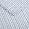 image:imageNautica  Queen Quilt Set Reversible Bedding with Matching Shams Stripe Room Decor Lightweight Bed Set College Dorm Room Essentials Coleridge BlueColeridge Stripe Light Blue