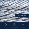 image:imageNautica  Quilt Set Soft Bedding with Matching Sham Rounded Corner Reversible Design Pembrook Blue TwinPembrook Blue