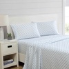 image:imageNautica  Sheet Set Breathable amp Cooling Microfiber Bedding with Matching Pillowcase Deep Pocket Fully Elasticized Nantucket Lobster Ocean Breeze Blue TwinCoastal Coral Ocean Breeze Blue