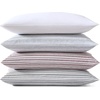 image:imageNautica  Standard Pillowcase Set Crisp Cotton Percale Bedding with Envelope Closure Lightweight Striped Room Decor College Dorm Room Essentials Beaux Stripe Blue Set of 2Coleridge Stripe Red