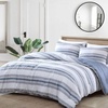image:imageNautica  Standard Quilted Sham Yarn Dyed Cotton Bedding with Reversible Plaid Design Lightweight Pillowcase College Dorm Room Essentials Adelson BlueBay Shore Navy