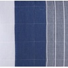 image:imageNautica  Standard Quilted Sham Yarn Dyed Cotton Bedding with Reversible Plaid Design Lightweight Pillowcase College Dorm Room Essentials Adelson BlueSwale Navy