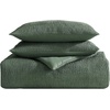 image:imageNautica  Twin Comforter Set Embossed Microfiber Bedding with Matching Sham Brushed for Extra Softness Dorm Essentials OekoTex Certified Point Harbor GreenPoint Harbor Green
