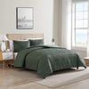 image:imageNautica  Twin Comforter Set Embossed Microfiber Bedding with Matching Sham Brushed for Extra Softness Dorm Essentials OekoTex Certified Point Harbor GreenPoint Harbor Green
