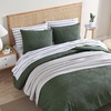 image:imageNautica  Twin Comforter Set Embossed Microfiber Bedding with Matching Sham Brushed for Extra Softness Dorm Essentials OekoTex Certified Point Harbor GreenPoint Harbor Green