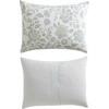 image:imageNautica  Twin Comforter Set Reversible Striped amp Floral Bedding with a Naturally Soft Feel 2 Piece Bed Set with Matching Pillowcase Jacob Bay FloralPenny Pinstripe GreenJacob Bay FloralPenny Pinstripe Green