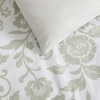 image:imageNautica  Twin Comforter Set Reversible Striped amp Floral Bedding with a Naturally Soft Feel 2 Piece Bed Set with Matching Pillowcase Jacob Bay FloralPenny Pinstripe GreenJacob Bay FloralPenny Pinstripe Green