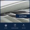 image:imageNautica  Twin Comforter Set Woven Cotton Bedding with Matching Sham MediumWeight for All Seasons Dorm Essentials OekoTex Certified Prospect Harbor GreenProspect Harbor Green