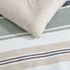 image:imageNautica  Twin Comforter Set Woven Cotton Bedding with Matching Sham MediumWeight for All Seasons Dorm Essentials OekoTex Certified Prospect Harbor GreenProspect Harbor Green