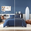 image:imageNautica  Twin Duvet Cover Set Soft Reversible Microfiber Bedding with Matching Sham Solid Home Decor for All Seasons Longdale Navy TwinLongdale Navy