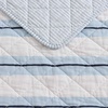 image:imageNautica  Twin Quilt Set Soft amp Reversible Cotton Bedding with a Smooth Finish 2 Piece Striped Bed Set with Matching Pillowcase Tim StripePenny Pinstripe BlueTim StripePenny Pinstripe Blue