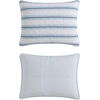 image:imageNautica  Twin Quilt Set Soft amp Reversible Cotton Bedding with a Smooth Finish 2 Piece Striped Bed Set with Matching Pillowcase Tim StripePenny Pinstripe BlueTim StripePenny Pinstripe Blue