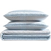 image:imageNautica  Twin Quilt Set Soft amp Reversible Cotton Bedding with a Smooth Finish 2 Piece Striped Bed Set with Matching Pillowcase Tim StripePenny Pinstripe BlueTim StripePenny Pinstripe Blue