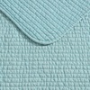 image:imageNautica  Twin Quilt Set Soft amp Reversible Cotton Bedding with a Smooth Finish 2 Piece Striped Bed Set with Matching Pillowcase Tim StripePenny Pinstripe BlueSeahorse Stitch Green