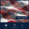 image:imageNautica  Twin Quilt Set Super Soft Reversible Bedding with Matching Sham Plaid Home Decor Rosedale Red TwinRosedale Red