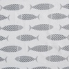 image:imageNautica  Twin Size Sheet Set Crisp Cotton Percale Bedding with Matching Pillowcase Lightweight amp Breathable Bed Sheets Deep Pocket College Dorm Room Essentials Whitewood Sail BlueWoodblock Fish Grey