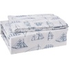 image:imageNautica  Twin Size Sheet Set Crisp Cotton Percale Bedding with Matching Pillowcase Lightweight amp Breathable Bed Sheets Deep Pocket College Dorm Room Essentials Whitewood Sail BlueWhitewood Sail