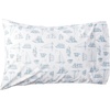 image:imageNautica  Twin Size Sheet Set Crisp Cotton Percale Bedding with Matching Pillowcase Lightweight amp Breathable Bed Sheets Deep Pocket College Dorm Room Essentials Whitewood Sail BlueWhitewood Sail
