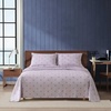 image:imageNautica  Twin Size Sheet Set Microfiber Bedding with Deep Pocket Fitted Sheet Bed Sheets with Matching Pillowcase Alden Stripe BlueCoxswain Stripe