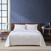 image:imageNautica  Twin Size Sheet Set Microfiber Bedding with Deep Pocket Fitted Sheet Bed Sheets with Matching Pillowcase Alden Stripe BlueInline Green