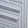 image:imageNautica  Twin Size Sheets Set Crisp amp Tailored Coastal Bedding with a Smooth Cotton Percale Bed Sheets with Matching Pillowcase amp Fitted Sheet Calm Seas Gingham GreenColeridge Stripe Blue