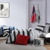 image:imageNautica  Twin Size Sheets Set Crisp amp Tailored Coastal Bedding with a Smooth Cotton Percale Bed Sheets with Matching Pillowcase amp Fitted Sheet Calm Seas Gingham GreenColeridge Stripe Charcoal