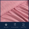 image:imageNautica  Twin Size Sheets Set Crisp amp Tailored Coastal Bedding with a Smooth Cotton Percale Bed Sheets with Matching Pillowcase amp Fitted Sheet Calm Seas Gingham GreenPenny Pinstripe Red