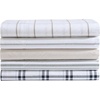 image:imageNautica  Twin Size Sheets Set Crisp amp Tailored Coastal Bedding with a Smooth Cotton Percale Bed Sheets with Matching Pillowcase amp Fitted Sheet Calm Seas Gingham GreenPlot Beige