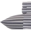 image:imageNautica  Twin Size Sheets Set Crisp amp Tailored Coastal Bedding with a Smooth Cotton Percale Bed Sheets with Matching Pillowcase amp Fitted Sheet Calm Seas Gingham GreenColeridge Stripe Charcoal