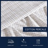 image:imageNautica  Twin Size Sheets Set Crisp amp Tailored Coastal Bedding with a Smooth Cotton Percale Bed Sheets with Matching Pillowcase amp Fitted Sheet Calm Seas Gingham GreenMalor Plaid