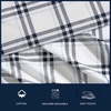 image:imageNautica  Twin Size Sheets Set Crisp amp Tailored Coastal Bedding with a Smooth Cotton Percale Bed Sheets with Matching Pillowcase amp Fitted Sheet Calm Seas Gingham GreenRyan Cove Plaid Navy