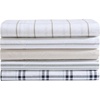 image:imageNautica  Twin Size Sheets Set Crisp amp Tailored Coastal Bedding with a Smooth Cotton Percale Bed Sheets with Matching Pillowcase amp Fitted Sheet Calm Seas Gingham GreenColeridge Stripe Green